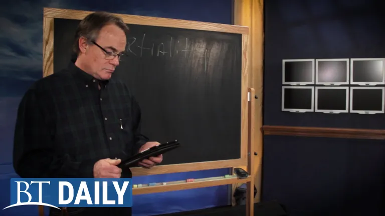 BT Daily -- Don’t Show Partiality