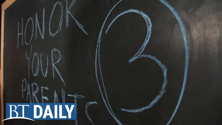 BT Daily -- Honor Your Parents, Part 3: Punishment