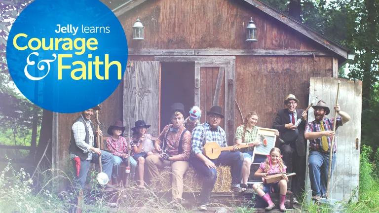 Jelly Learns Courage and Faith