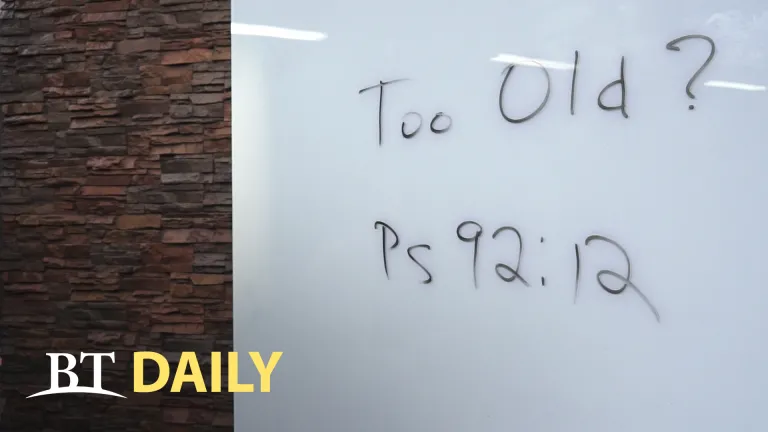 BT Daily: Never Too Old!