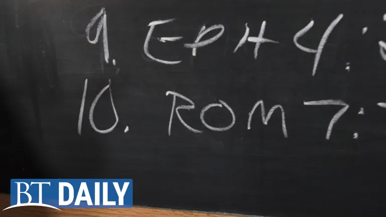 BT Daily -- The 10 Commandments in the New Testament - Part 10