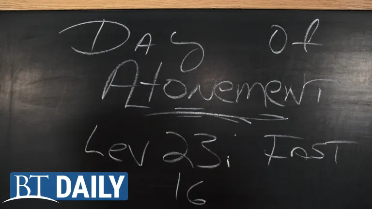 BT Daily -- The Day of Atonement