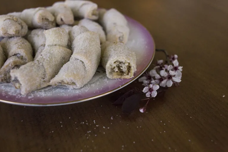 Gluten Free Walnut Horns
