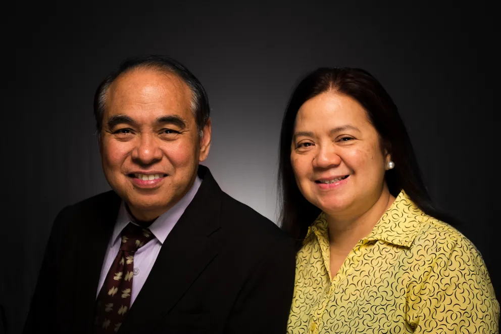 Rey and Cynthia Evasco