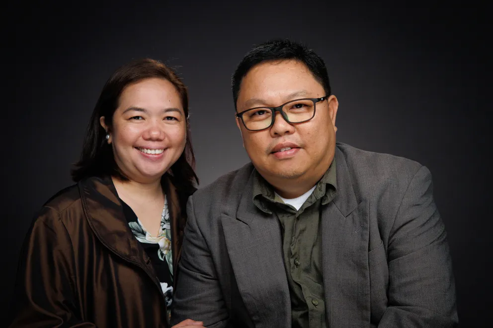 Noel Roy and Shiela Gilos