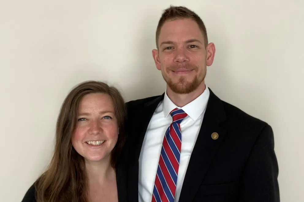 Nick and Megan Lamoureux