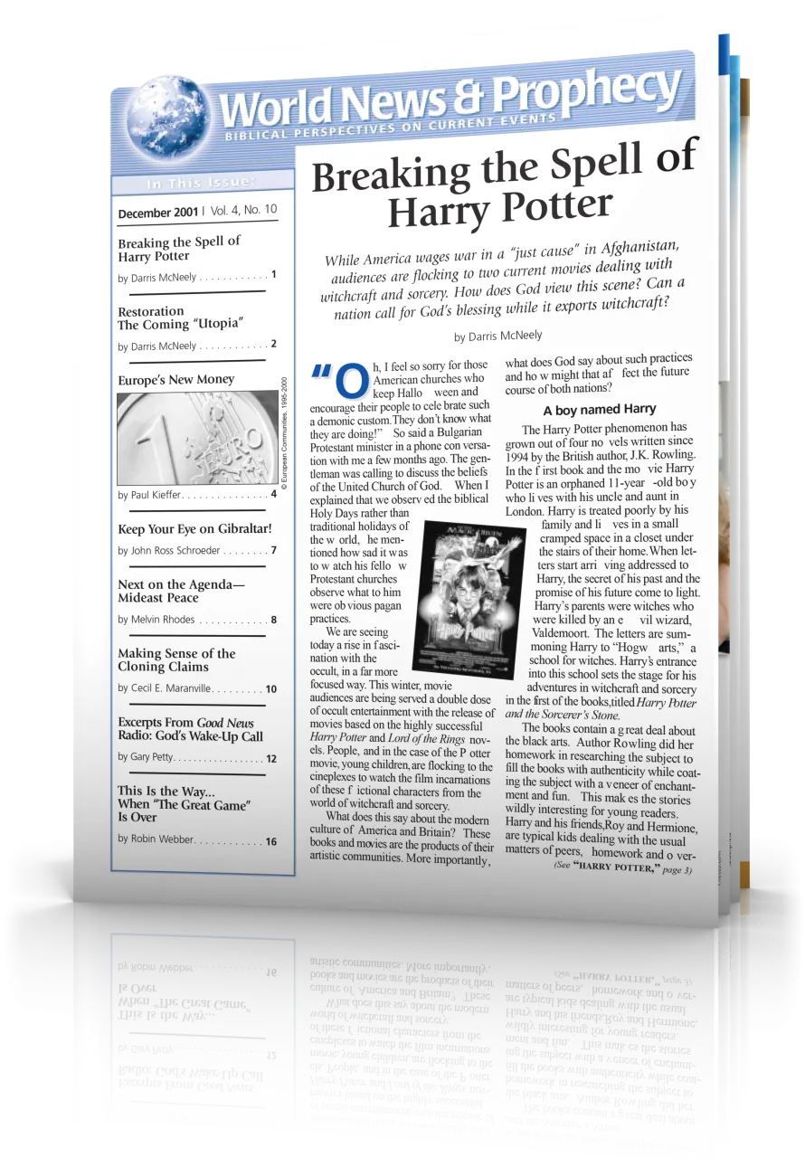 World News and Prophecy December 2001