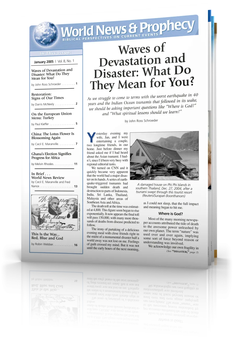 World News and Prophecy January 2005