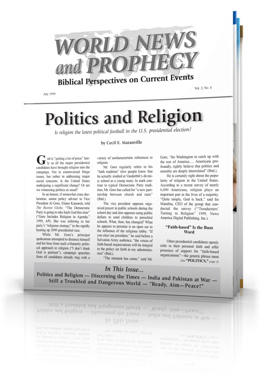 World News and Prophecy July 1999