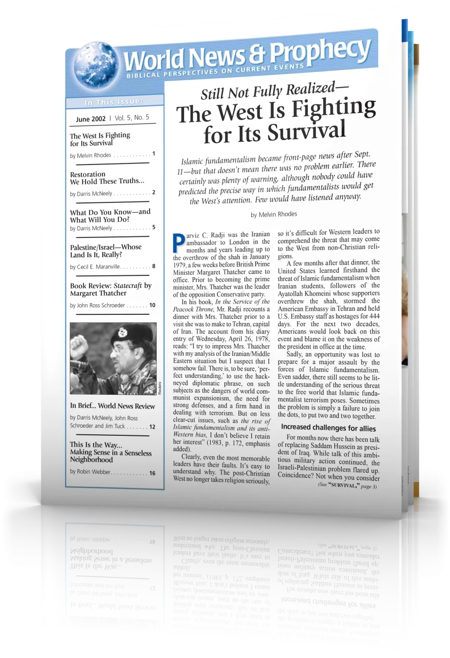 World News and Prophecy June 2002