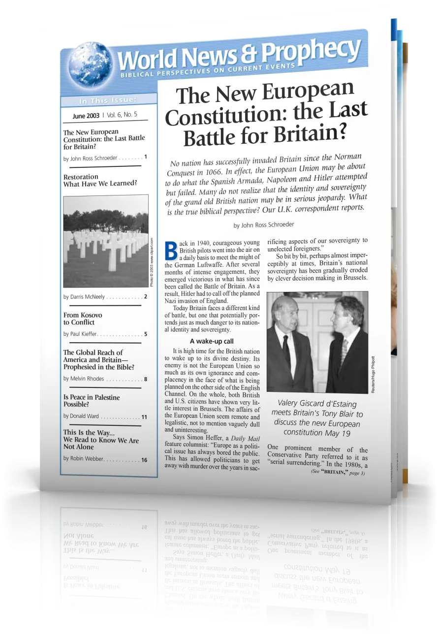 World News and Prophecy June 2003