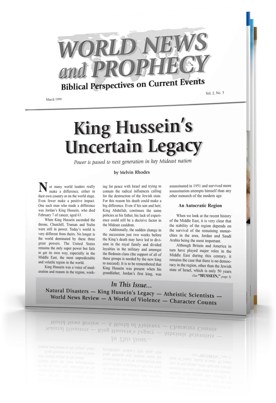 World News and Prophecy March 1999