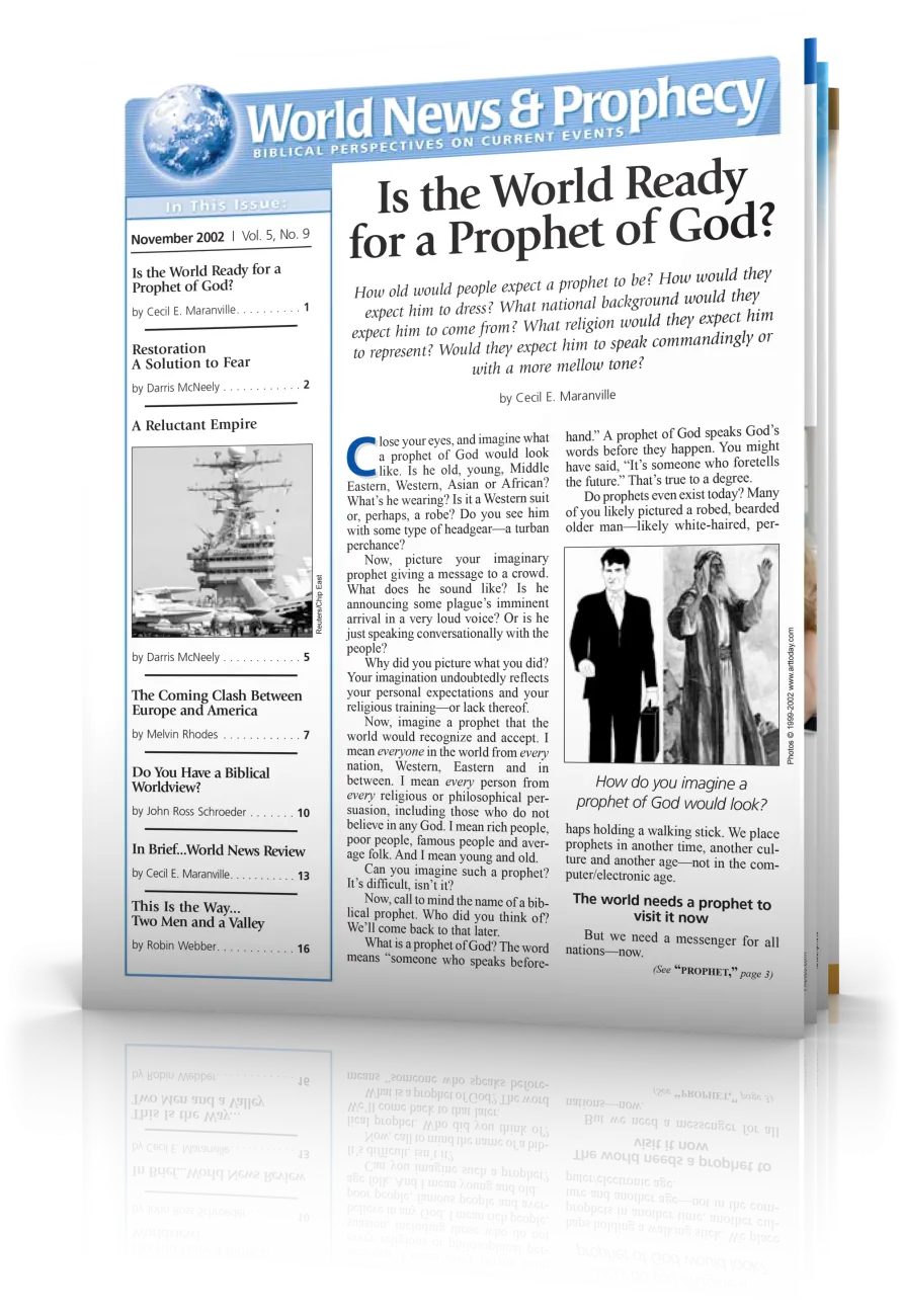 World News and Prophecy November 2002