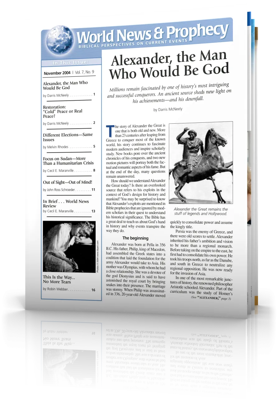 World News and Prophecy November 2004