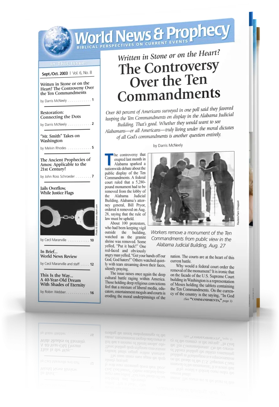 World News and Prophecy September - October 2003