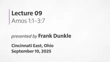 Amos 1:1-3:7