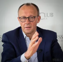 Photo of Friedrich Merz, chairman of the conservative Christian Democratic Union (CDU). 