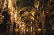 inside a catholic church