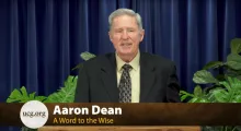 Sermon: A Word to the Wise