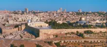 Panoramic view of Jerusalem.