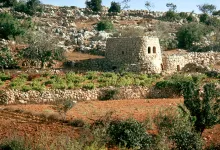 An old watchtower.