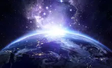 The Earth from outerspace.