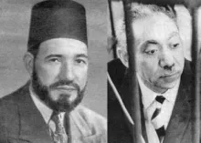 Photos of founders of the Muslim Brotherhood