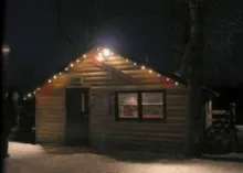 Ironwood Springs Christian Ranch Snow Tubing Hill Chalet