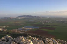 Valley of Jezreel in Israel.