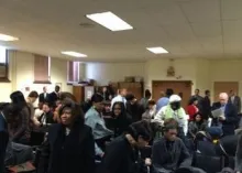 Attendees of the Kingdom of God Bible seminar in New York City.