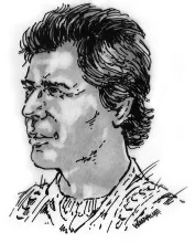 Artist's rendition of the prophet Ezra.