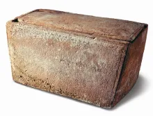 An ossuary, a burial box for bones.