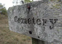 cemetery sign