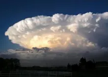A super-cell storm