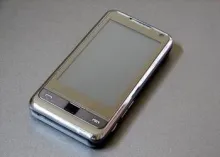 smart phone on table