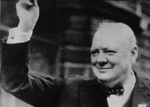 Winston Churchill raising hat - What Is True Leadership?