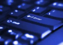 enter key on a computer keyboard