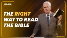 A Biblical Worldview -- The Right Way to Read the Bible