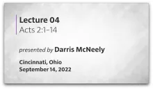 Acts of the Apostles: 04 - Acts 2:1-14