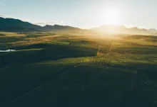 Farmlands in South Africa.