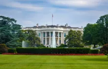 A photo of the U.S. government White House
