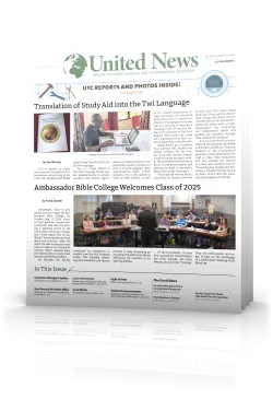 United News: September-October 2025 tilted cover
