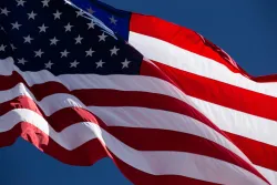 United States flag.