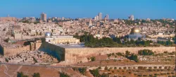 Panoramic view of Jerusalem.