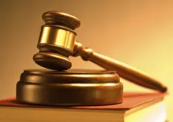 Judge's gavel.