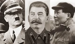 Adolf Hitler, Joseph Stalin and Mao Tse-tung
