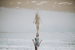 God the Creator came from heaven and dwelt among men to give us an earthly image [example] of what it looks like to bear the image [example] of the heavenly.