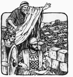 Illustration of Isaiah.