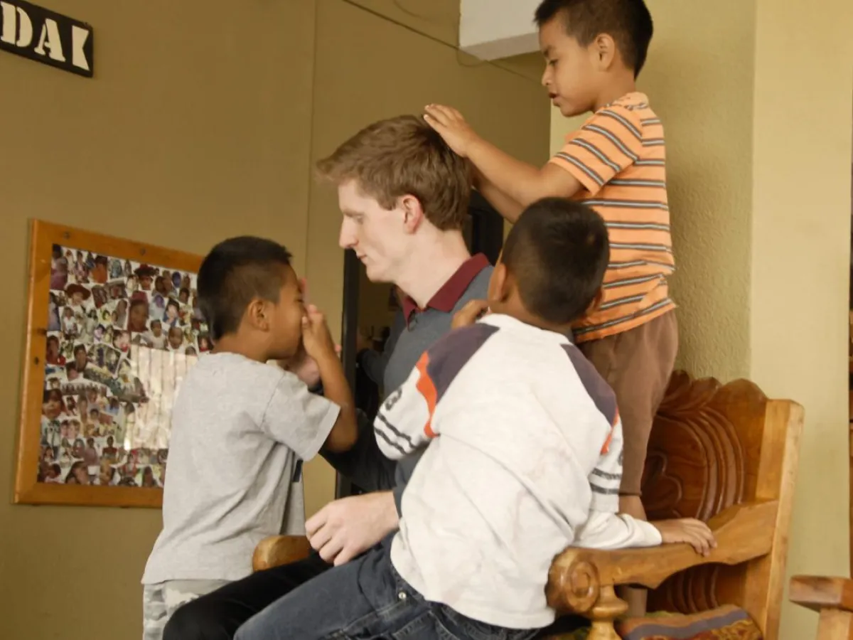 Spending time with children