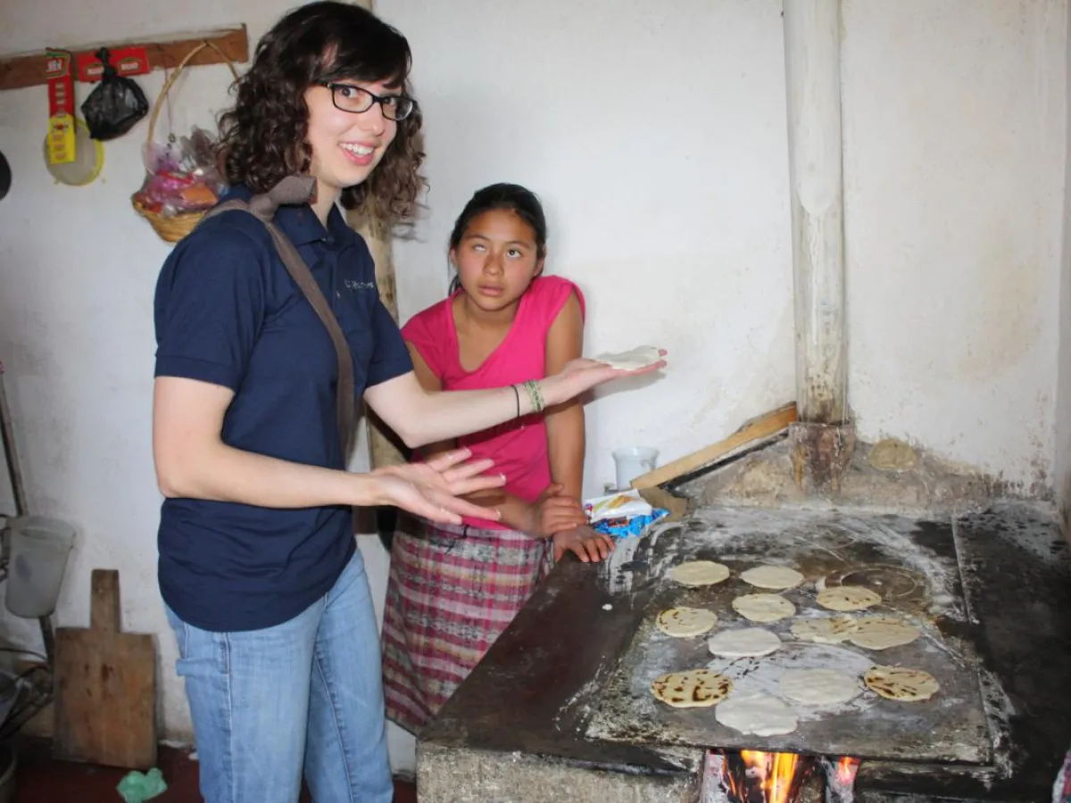 Making Corn Tortillas
